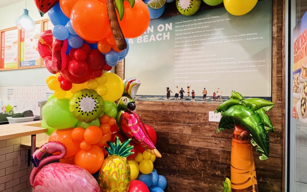 Creative Ways to Use Custom Balloon Decor for Corporate Branding